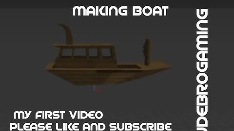 making [boat] in prisma 3d part-1 like please......