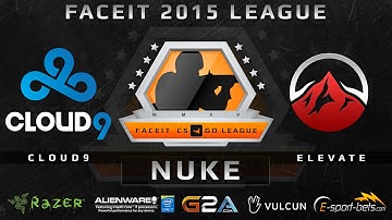 Cloud9 vs Elevate - Nuke (FACEIT 2015 League)
