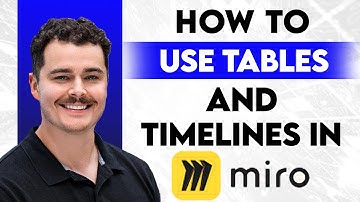 Tabellen en tijdlijnen gebruiken in Miro [Handleiding 2025]