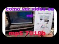 como ver videos en mi mp5 7018B mientras manejo solucionado