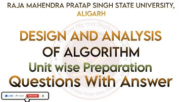 design and analysis of algorithm bca mcq|DAA bca mcq|bca mcq|#subscribe #share #exam #like #support