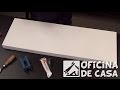 Prateleira com fixação invisível - como revestir com formica #DIY • Oficina de Casa