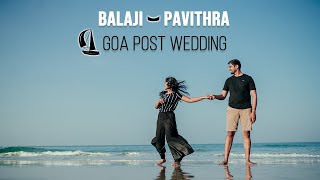Goa Post Wedding | Balaji Pavithra | Shades of kadhal