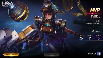 NUT - Legend of Ace Full Gameplay Ranked Match | (iOS/Android) #LOA