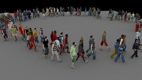 Golaem Crowd (My first steps)