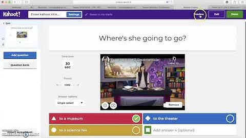 Cómo insertar videos de YouTube en cuestionarios de Kahoot