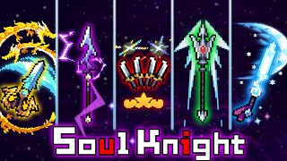 Top 5 Best Mythical Weapons in Soul Knight!