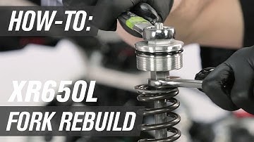 How To Rebuild Fork Seals on a Honda XR650L