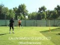 Ejercicio de coordinación para porteros de fútbol - YouTube