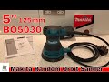 Makita BO5030 5" 125mm Random Orbit Sander