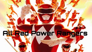 All Red Power Rangers