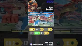 May counter hit 2D conversion #ggst_ma #ggst #guiltygear  #strive #fightinggames #fgc #combos