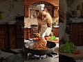 Street Food Chef Cat Makes Burger & Chicken 😹🔥🍔🍗