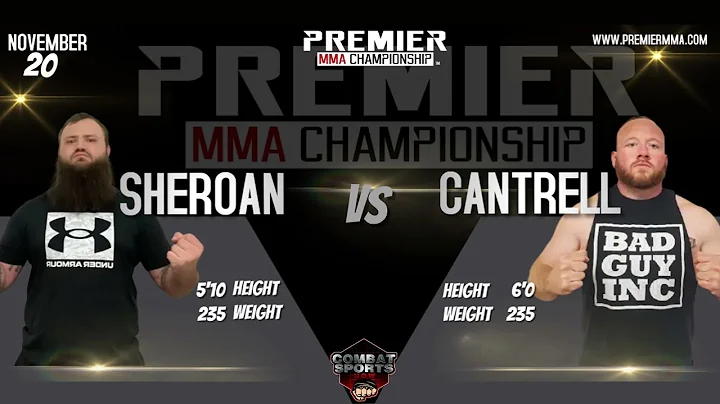 Premier MMA Championship 17 Jesse Cantrell vs Cody...
