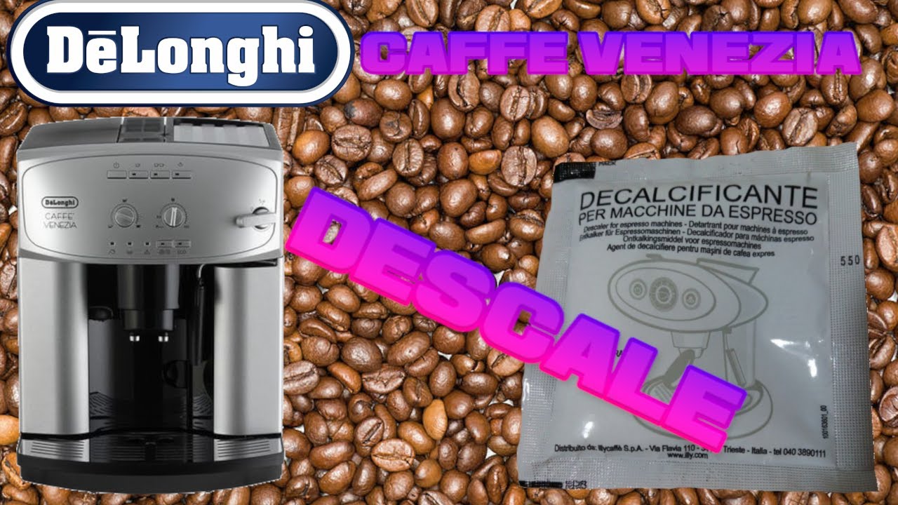 Descale/Decalcify Delonghi Caffe Venezia 