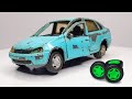 Реставрация машинки Lada Калина. Восстановление авто. Яркий Новый Год!