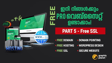 FREE DOMAIN, FREE HOSTING, FREE SSL, WORDPRESS DESIGN - PART5 | MALAYALAM