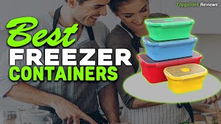 ✅Top 5 Best Freezer Containers of 2023 | Best Containers For Freezing Food [Top Picks]