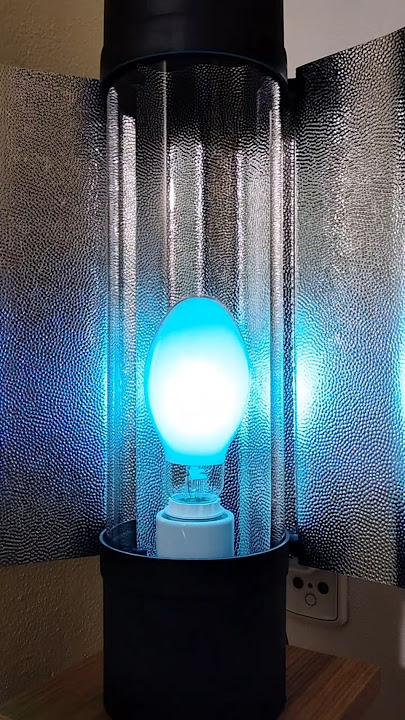 BELLIGHT Mercury Vapor lamp START-UP (SHORTS 8)