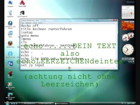 Cmd Menü aufbauen Tutorial German Deutsch