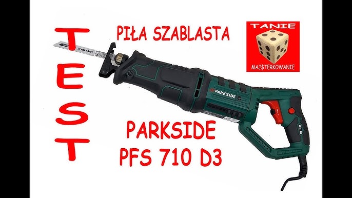 [2021] 710 PARKSIDE Unboxing D3 PFS + SAW - - YouTube Test - 710W