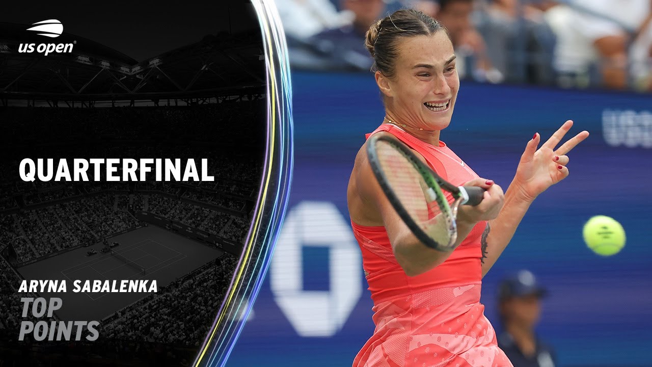 Aryna Sabalenka | Top Points vs. Zheng Qinwen | 2023 US Open Quarterfinal