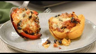 How To Make Vegetarian Mexican Stuffed Peppers