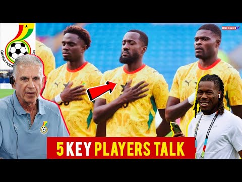 🇬🇭BLACK STARS AFCON QUALIFIERS SQUAD; 5 KEY CHANGES BY CARLOS QUEIROZ…SENAYA, PARTEY & OTHERS. 