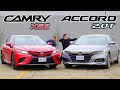 2019 Toyota Camry XSE vs Honda Accord 2.0 Touring // Battle For Best Mid-Size Sedan