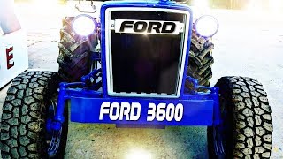 Modified ford 3600 tractor