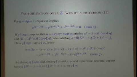 Explicit methods for solving Diophantine equations (Henri Cohen) 2-5