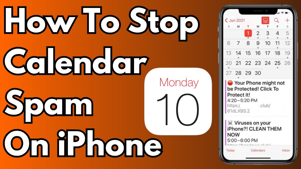 How To Stop Calendar Spam Events on iPhone Remove iPhone Calendar