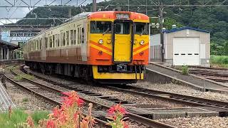 【えちごトキめき鉄道・しなの鉄道】妙高高原駅に電車がまいります