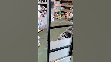 rotating stone display stand vertical display rack#exhibition #cantonfair #stone #displaystand