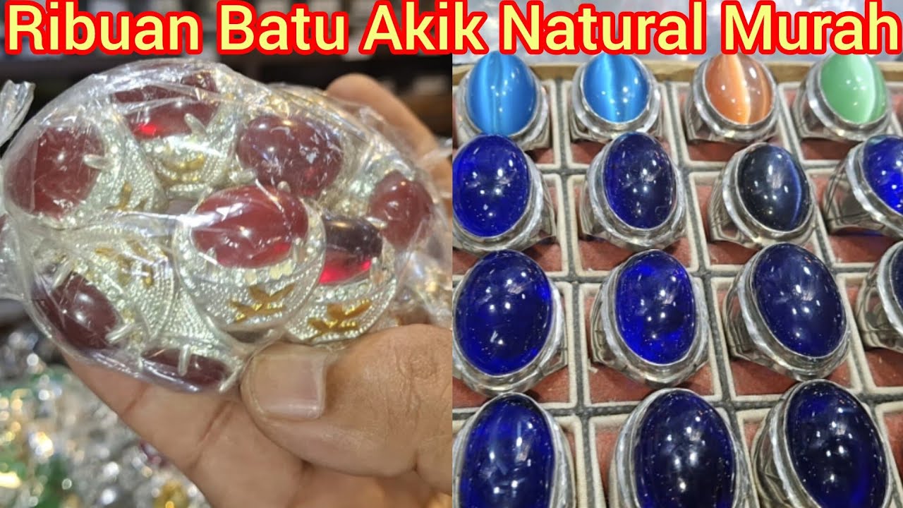RIBUAN‼️BATU AKIK ‼️NATURAL DIOBRAL MURAH 081326796987