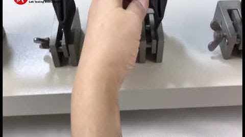 AF17 Bally Leather Flexing Resistance Tester Operational video