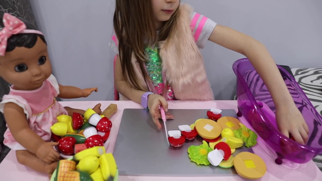 🌸Fruit and Vegetables Playset for ChildrenNursery Rhymes YouTube