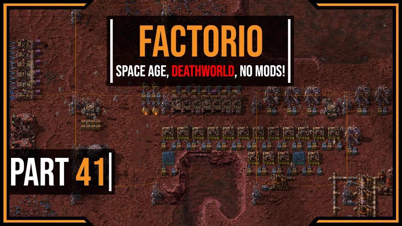 Factorio Space Age - Episode 41 - Holmium, power and scrap! (Deathworld ...