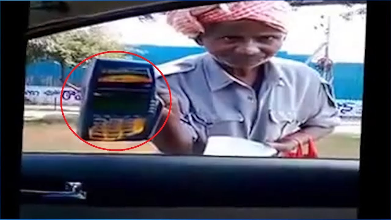 Epic!!!! Homeless man accepts card payments! YouTube