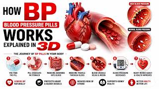 How Blood Pressure Pills Really Work | Explained in 3D