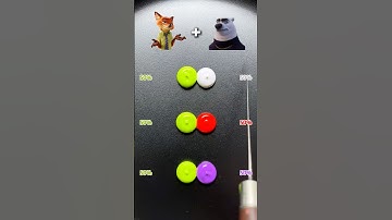 Nick Wilde Mixing with other animals #zootopia2 #colormixing #satisfying #sharkzhan