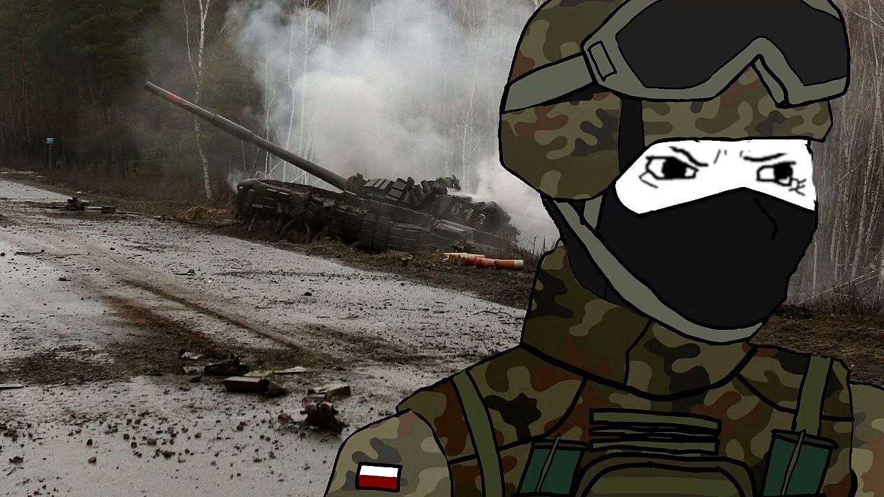 Nasze Randez Vous but you are a Polish soldier in Moscow in 2024