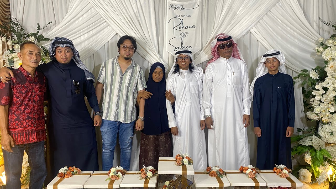 تلبية الدعوة لمناسبة الزواج في تايلند PENGANTING DI THAILAND