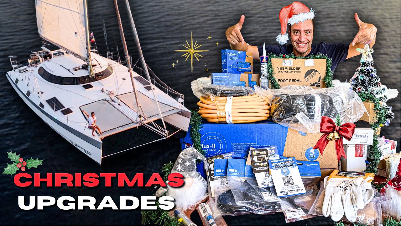 ⁣We Spent BIG on Our SailBoat This Holiday Season