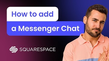 How to add a Messenger Chat to Squarespace