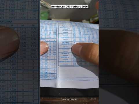 Harga Honda CBR 250 Terbaru 2026 #cbr250rr