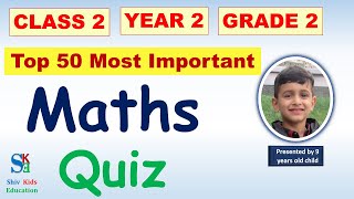 Maths question and answer for class 2 [Maths quiz CBSE 2024]