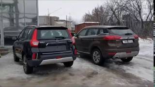 Джили Атлас или обновленный Эмгранд Х7? Что выбрать? Сравнение в статике / Geely Atlas & Emgrande X7 Джили Атлас или обновленный Эмгранд Х7? Что выбрать? Сравнение в статике / Geely Atlas & Emgrande X7