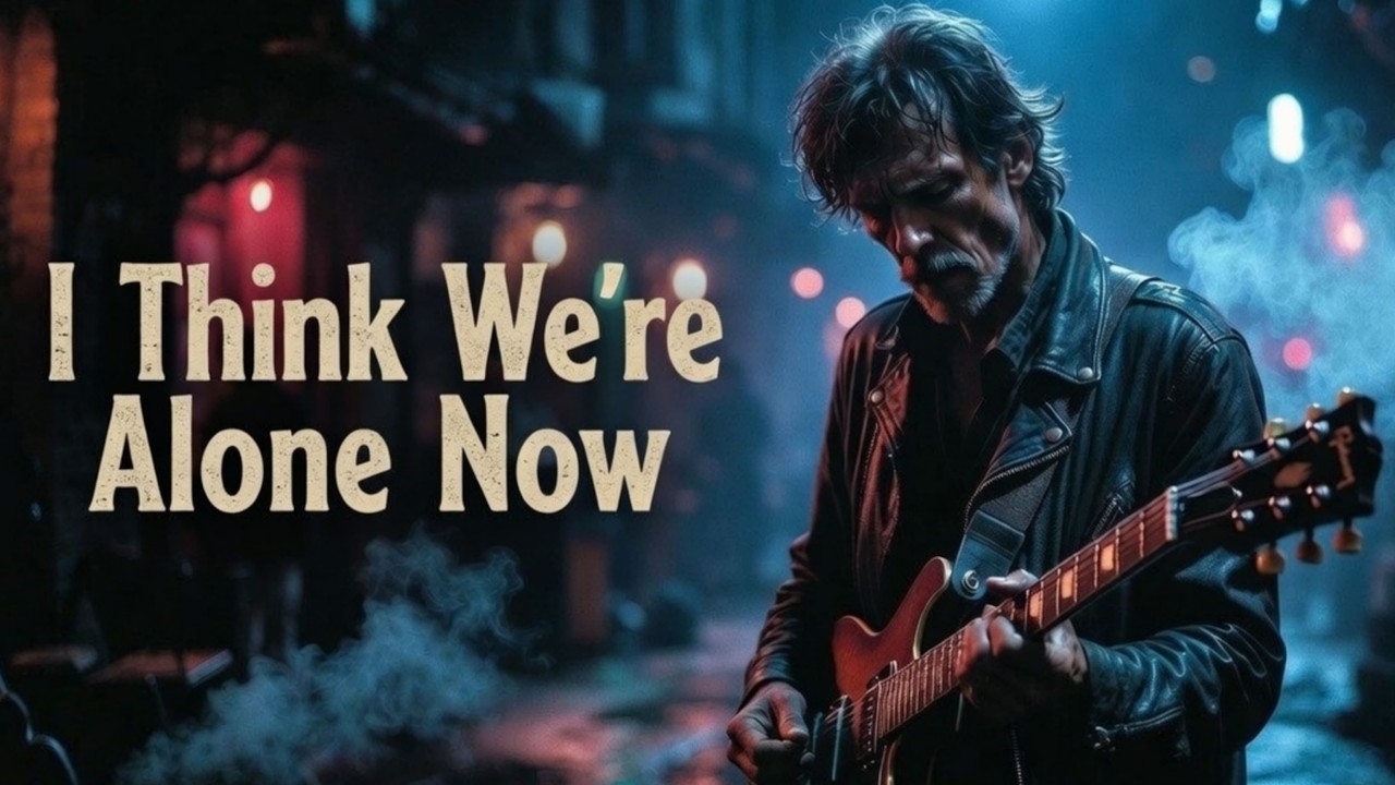 I Think We’re Alone Now – Dark Blues Rock, Emotional Guitar & Gritty Vocals
