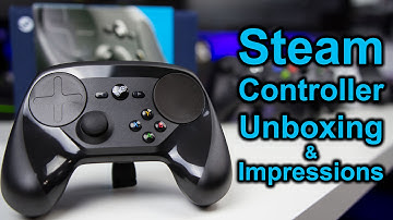 Steam Controller Unboxing and First Impressions